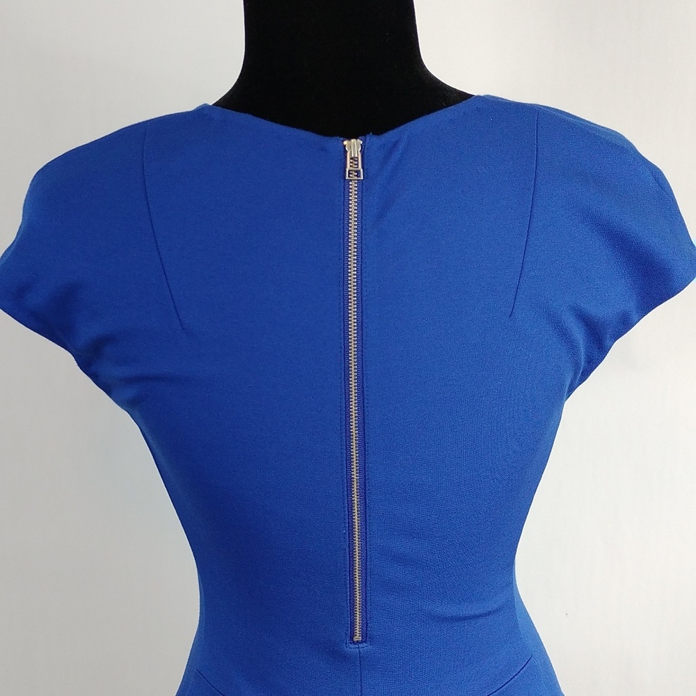 Aritzia Wilfred Blue Peplum Top - Picture 8 of 9